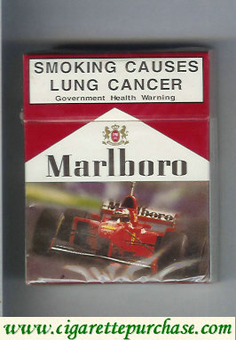 Marlboro with Ferrari 25 cigarettes hard box